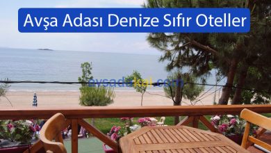 Avşa Adası Denize Sıfır Oteller