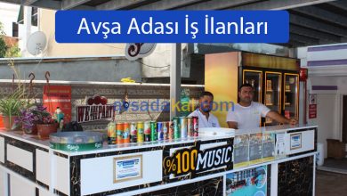 Avşa Adası İş İlanları