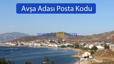 Avşa Adası Posta Kodu